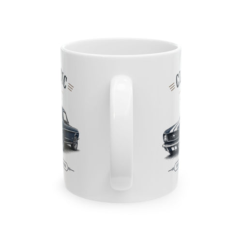 Classic Muscle Car Ceramic Mug - Vintage 'Classic Since 1967' 11oz & 15oz