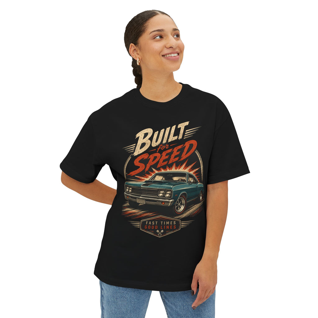 Built for Speed Classic Muscle Car Tee | Vintage Racing Graphic