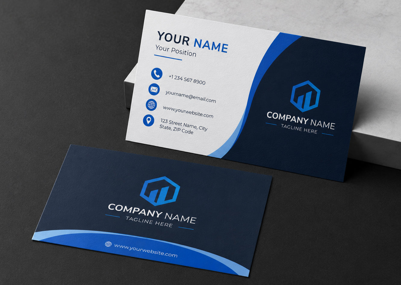 Business Card with Design of Choice